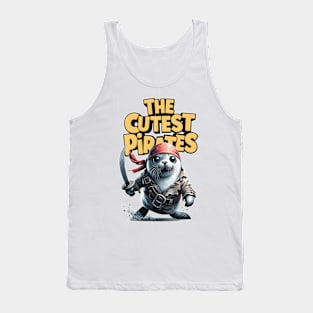 Harp Seal - The Cutest Pirates Tank Top